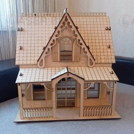 Игрушечный дом из фанеры