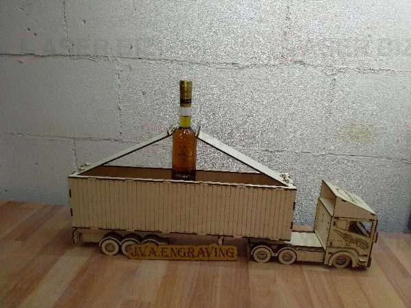 подарочная коробка грузовик