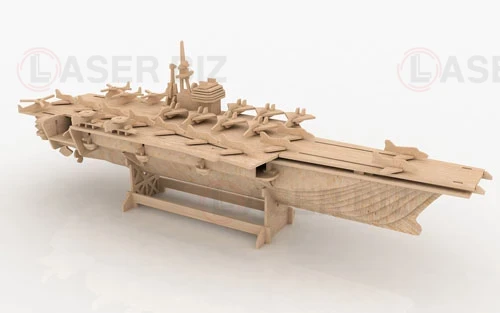Авианосец 3d пазл