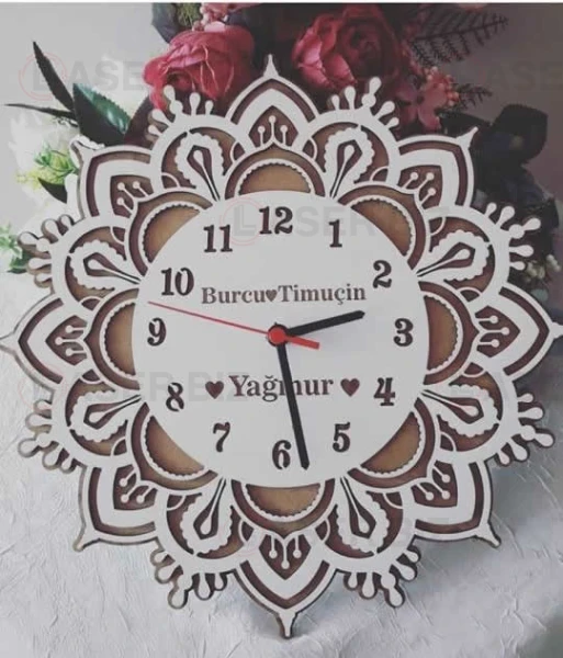 Деревянные часы