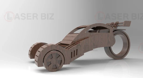 Концепт автомобиля 3d пазл