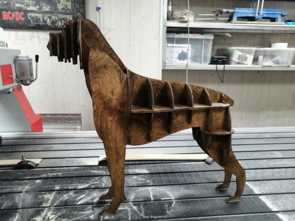 Собака боксер 3d пазл