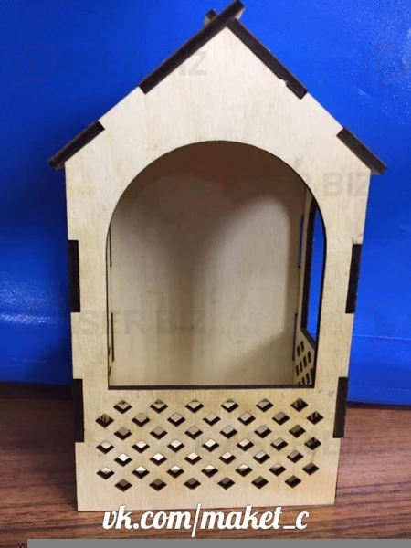 Чайный домик cnc шаблон