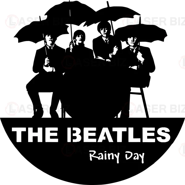 Настенные часы Epic Beatles