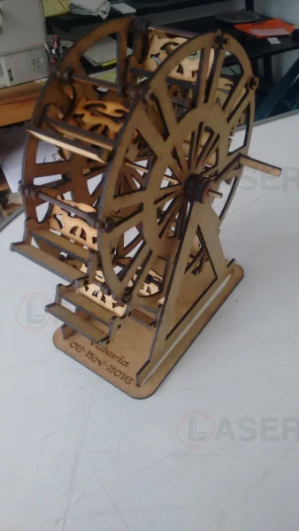 Колесо обозрения 3d пазл