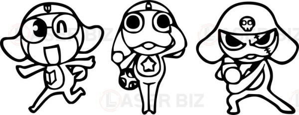 Keroro gunsou наклейка