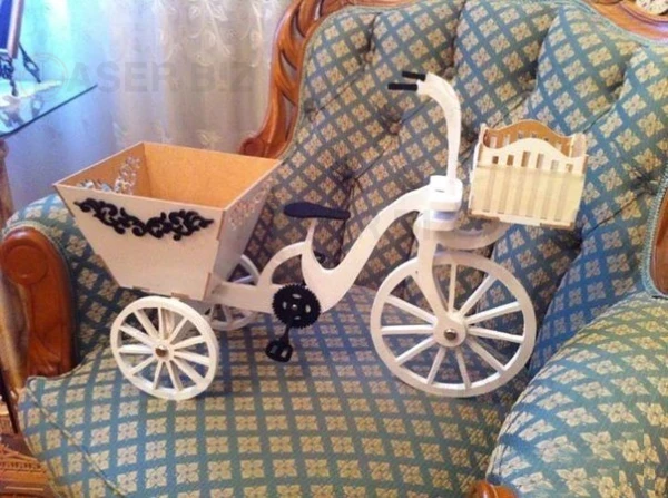 Велосипед с корзиной