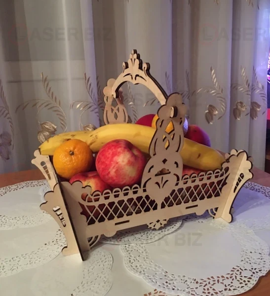 декоративная корзина для фруктов