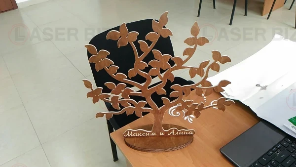 Дерево 3d подставка