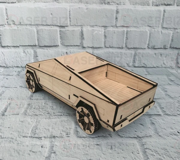 Кибергрузовик Tesla 3 мм