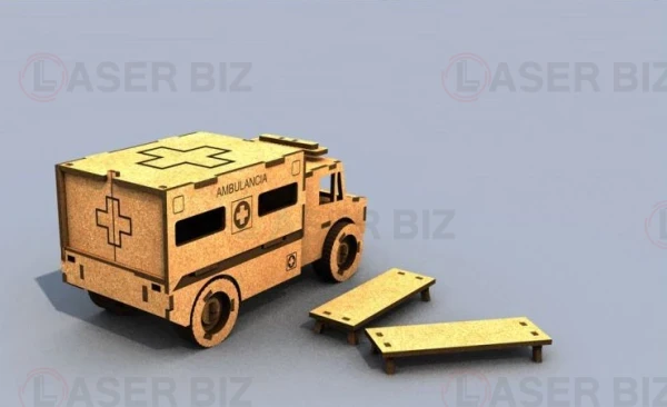 3d пазл скорая помощь