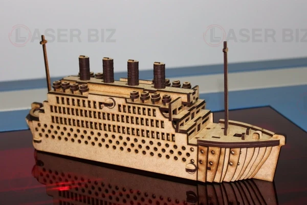 Титаник 3d пазл