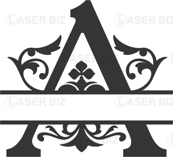 Шрифт Regal split font a