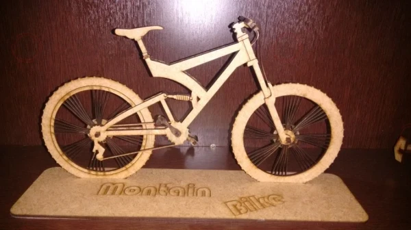 Велосипед 3d пазл
