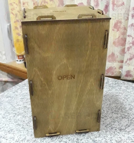 Складной деревянный ящик складной ящик для хранения