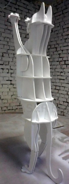 Белая кошка x13