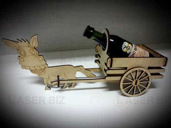 Burro carro botella