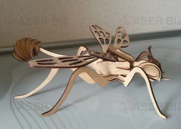 Оса 3d модель шаблон