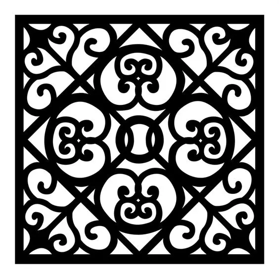 Jali pattern svg file