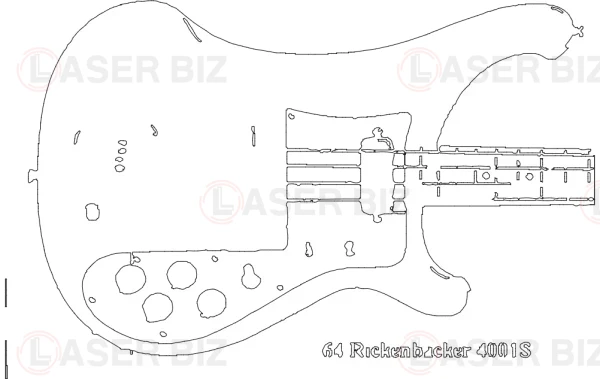 Rickenbacker series 400 body