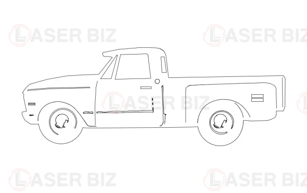 Model "Chevrolet 69 Truck