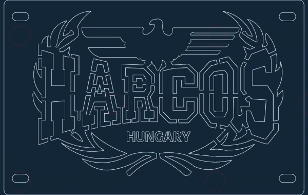Harcos rendszam