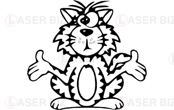 Кошка с косыми глазами