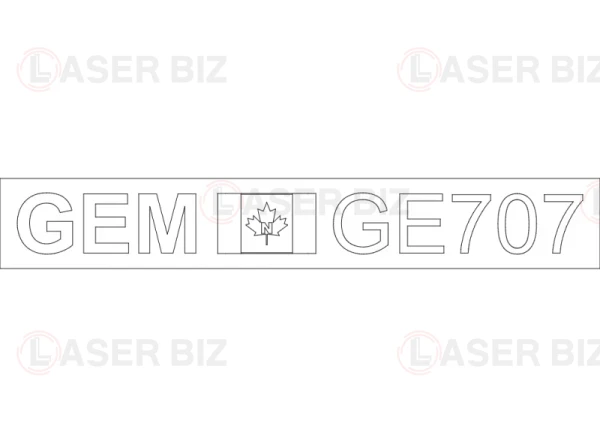 Логотип для раковины Gemini ge707