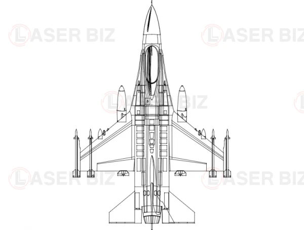 F16 вид сверху