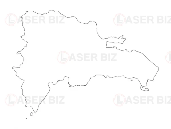 Карта доминиканской республики