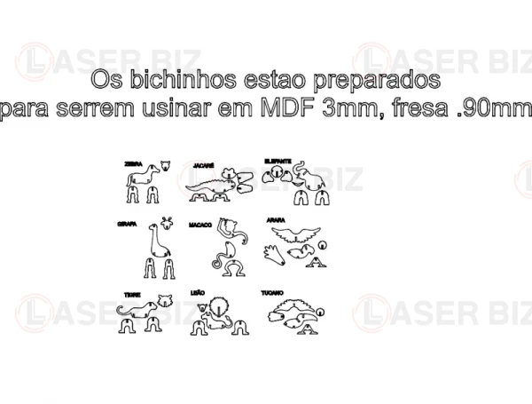Moldes bichos 1