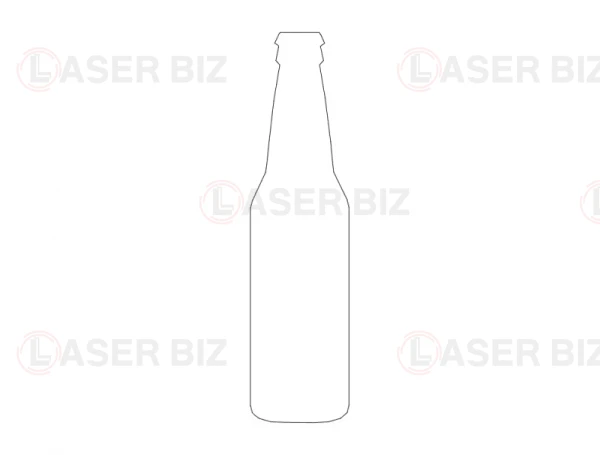 Silueta de botella