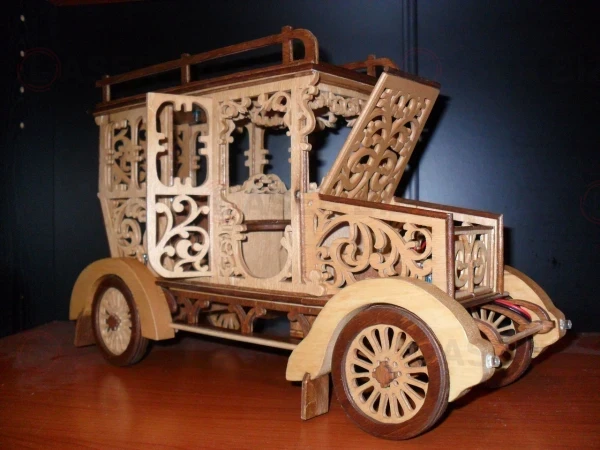 3d головоломка классического автомобиля