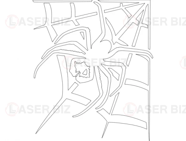 Aranha na teia