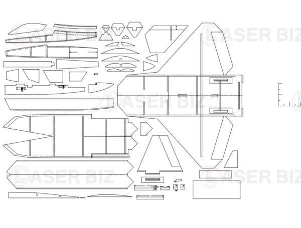 F-22 3d пазл