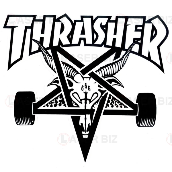 Логотип Thrasher