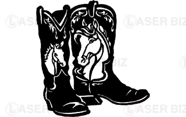 Mock-up of "Boots for a horse
