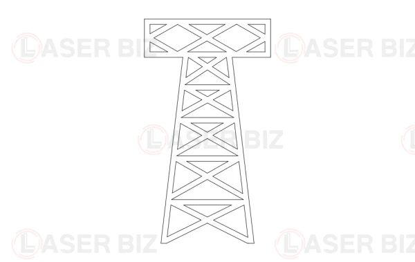 Небольшая нефтяная вышка